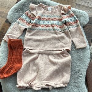 Nordstrom Kids Matching Set in Pink and Orange